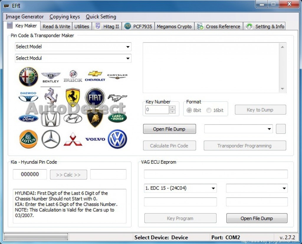 173 modulos key maker