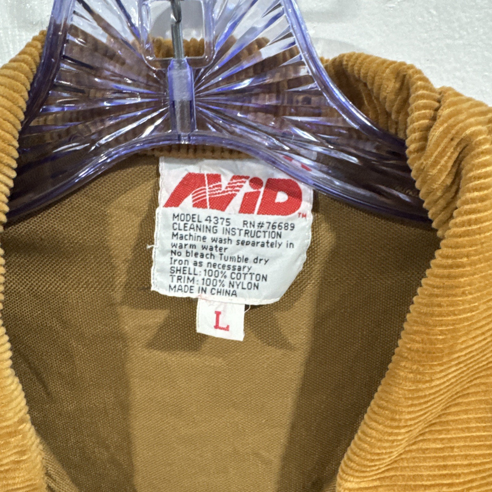 VINTAGE hunting Jacket. AVID Men’s Large