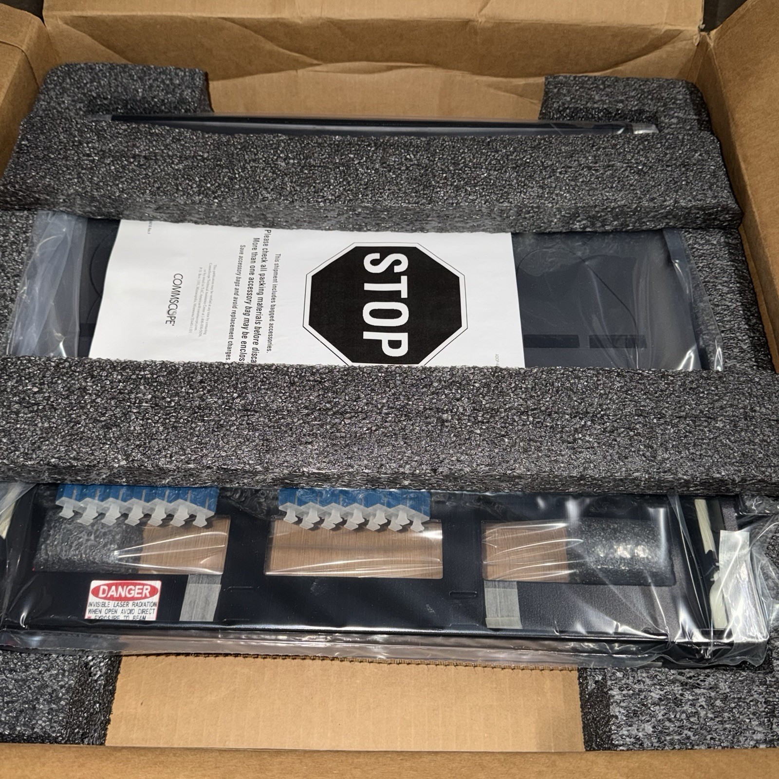 NEW Commscope EPX-024-8W-SC02-BK/1U Fiber Patch 760253752