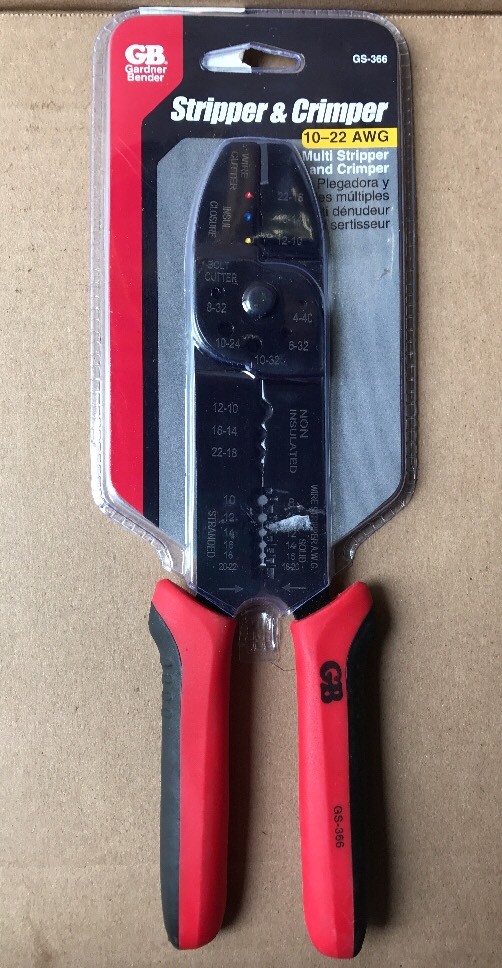 Gardner Bender GS-366 MP Crimp/Strip Tool - Quantity 1
