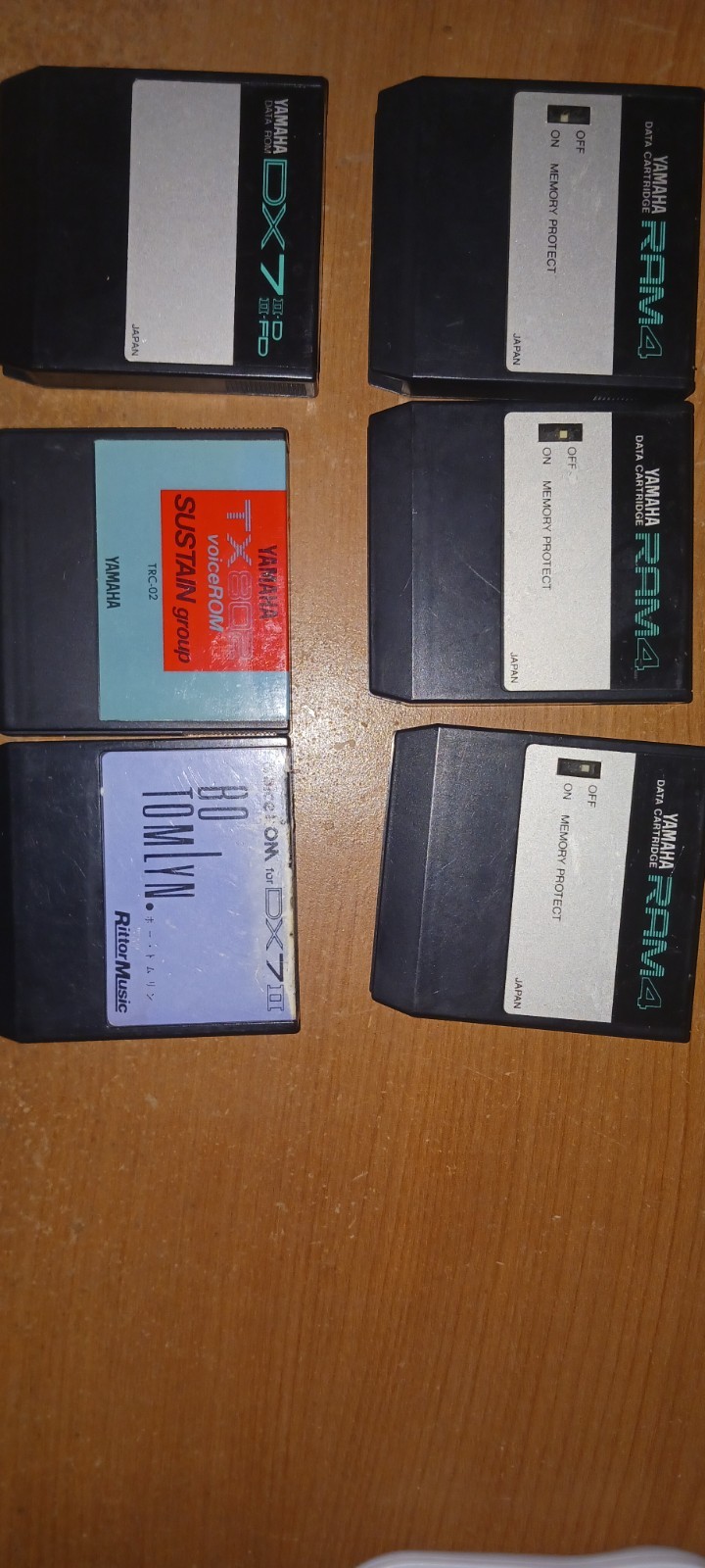 used dx7 and dx7II cartridge& adapter for sale