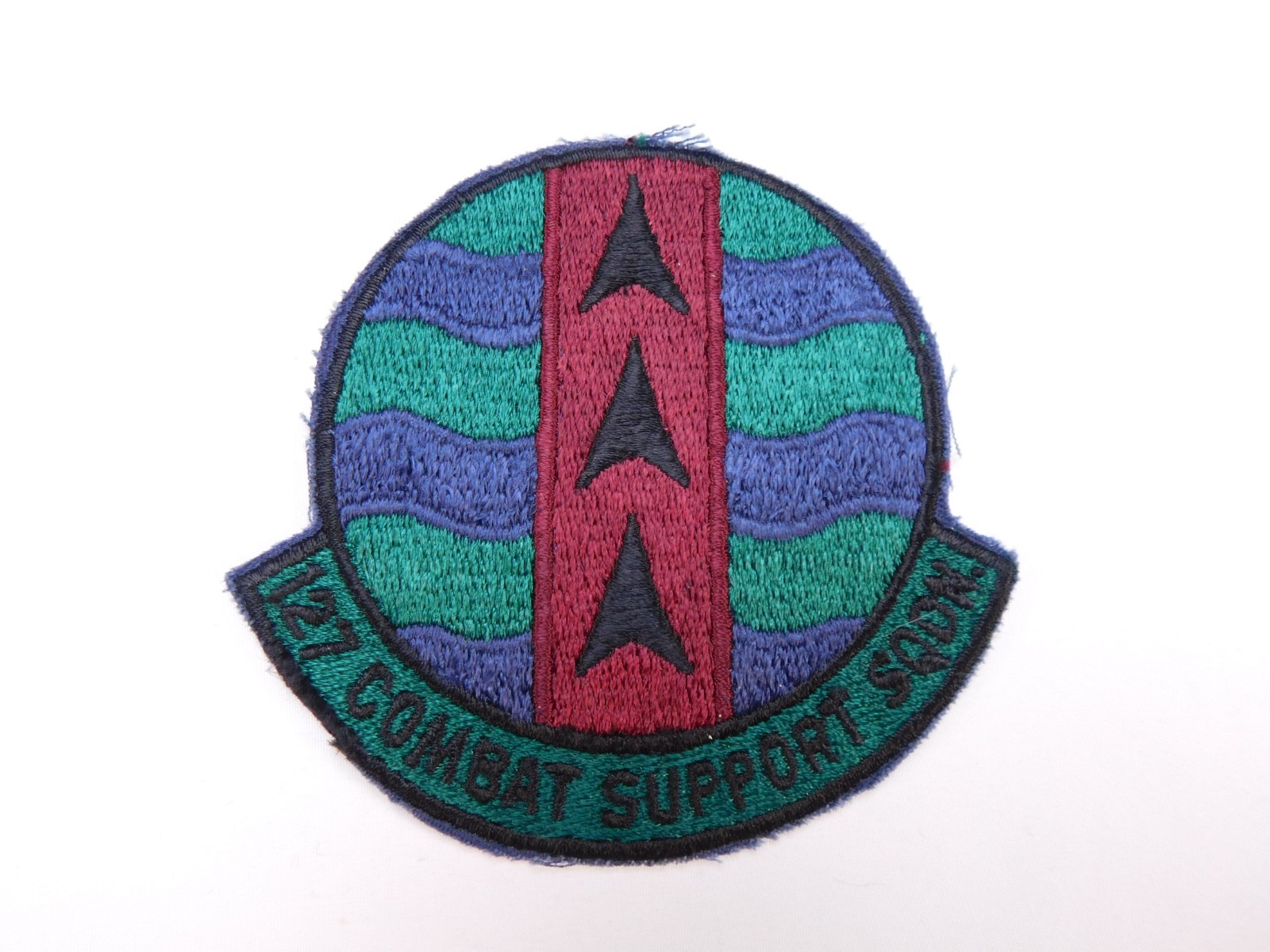 Vintage Air Force AF 127 Combat Support Squadron CSS Military Subdued Patch 3.5"