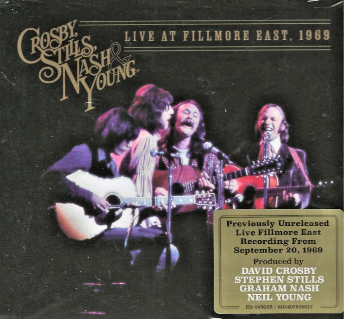 Crosby, Stills, Nash & Young, Live, NEW! CD Fillmore East 1969 Best of 17 Track