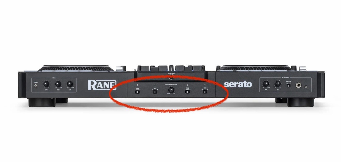 Rane PERFORMER & Four Controller Crossfader Contour Front PCB PC23C004G Board
