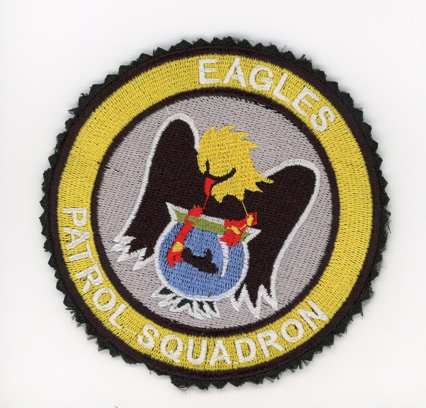 PATCH IRAN AIR FORCE PATROL SQUADRON EAGLES SEW ON PARCHE