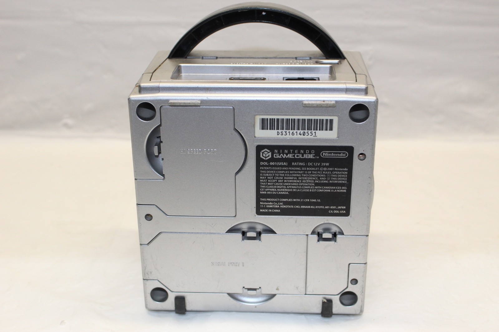 Nintendo GameCube Console Gaming System Only DOL-001 Silver RS