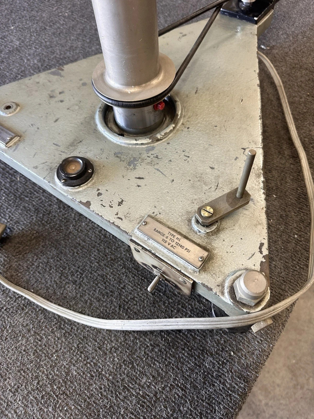 Ruska 7031 8824 Dead Weight Pressure Calibration System