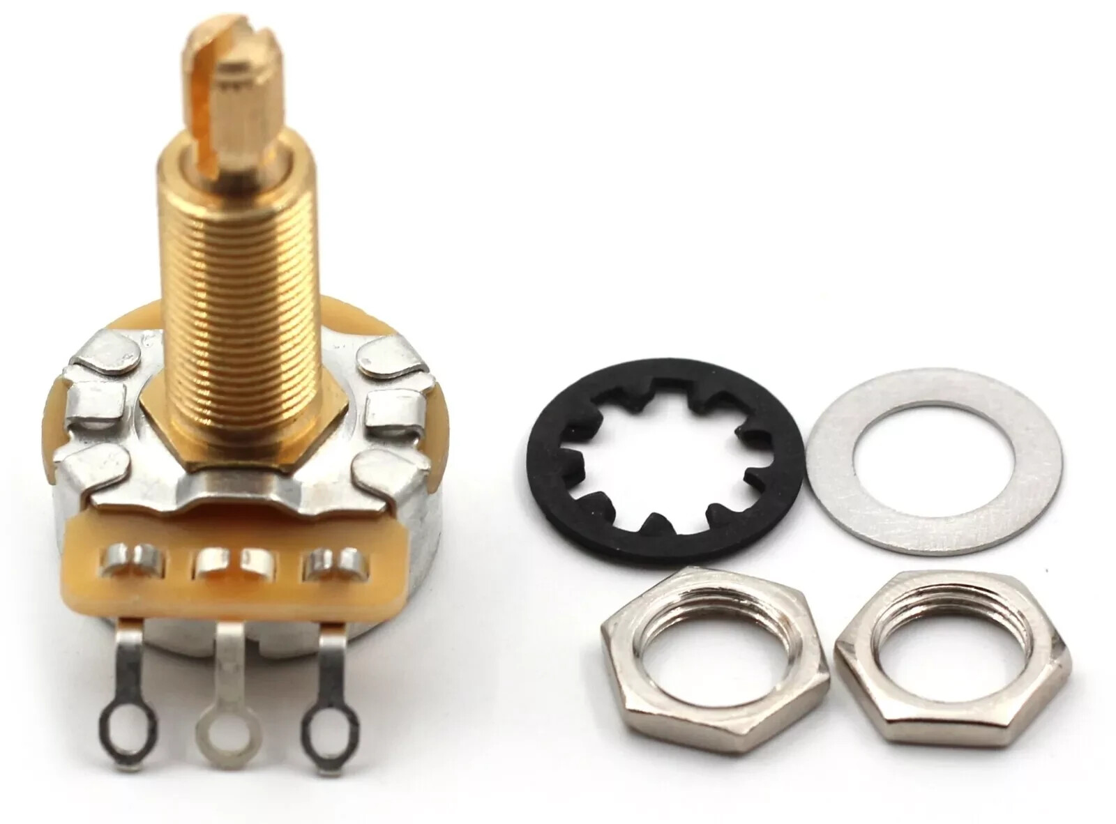 CTS 500K Pot 3/4” Long Split Shaft Audio Taper