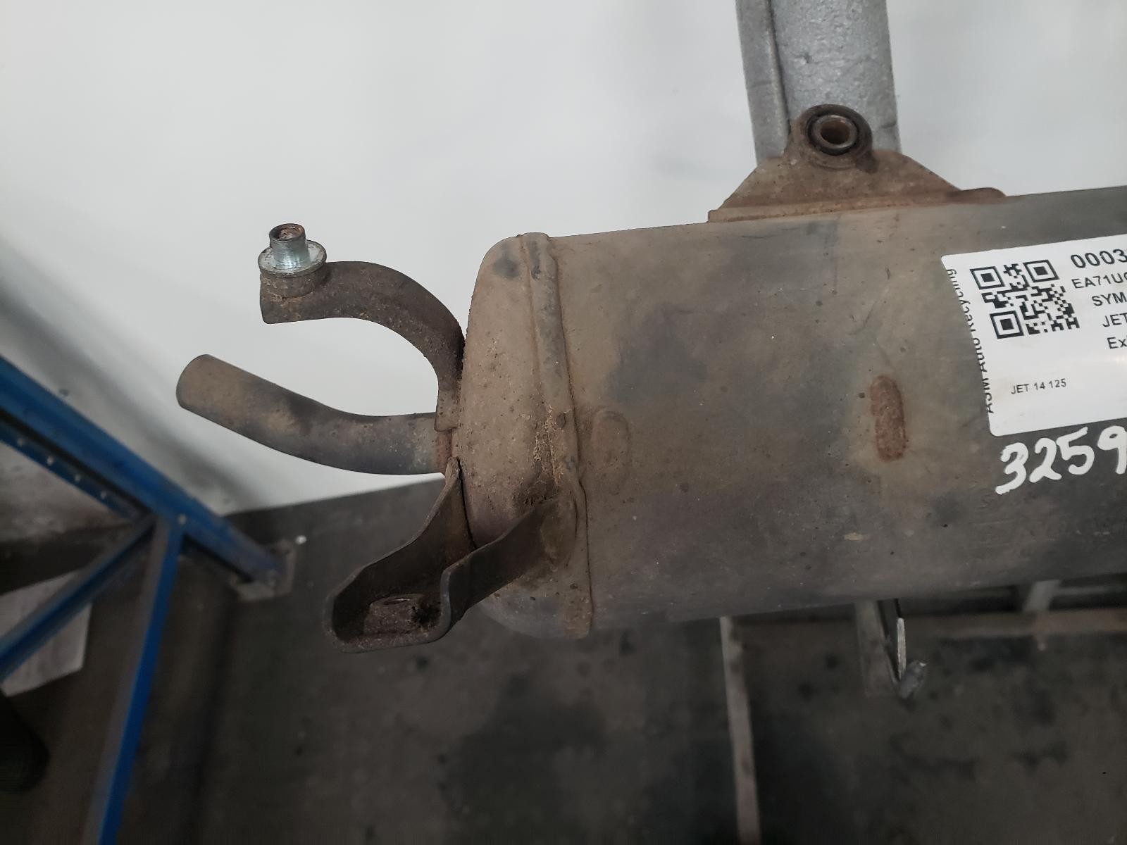 SYM JET 14 125 2022 EXHAUST TAIL PIPE