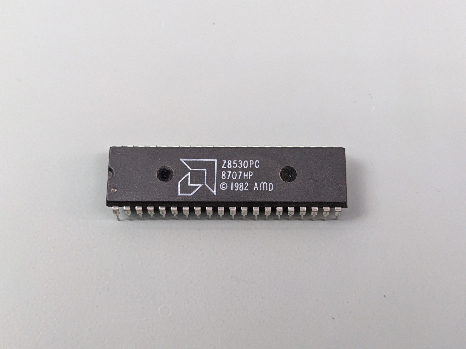 (3) AMD Z8530PC (Z80 SCC) 2-Channel Serial ICs