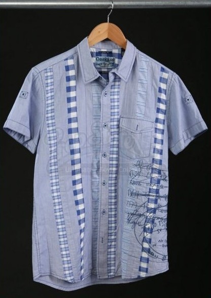 Dexter TV Prop Shirt C.S. Lee Vince Masuka Screen Worn Movie Collection Lot Card
