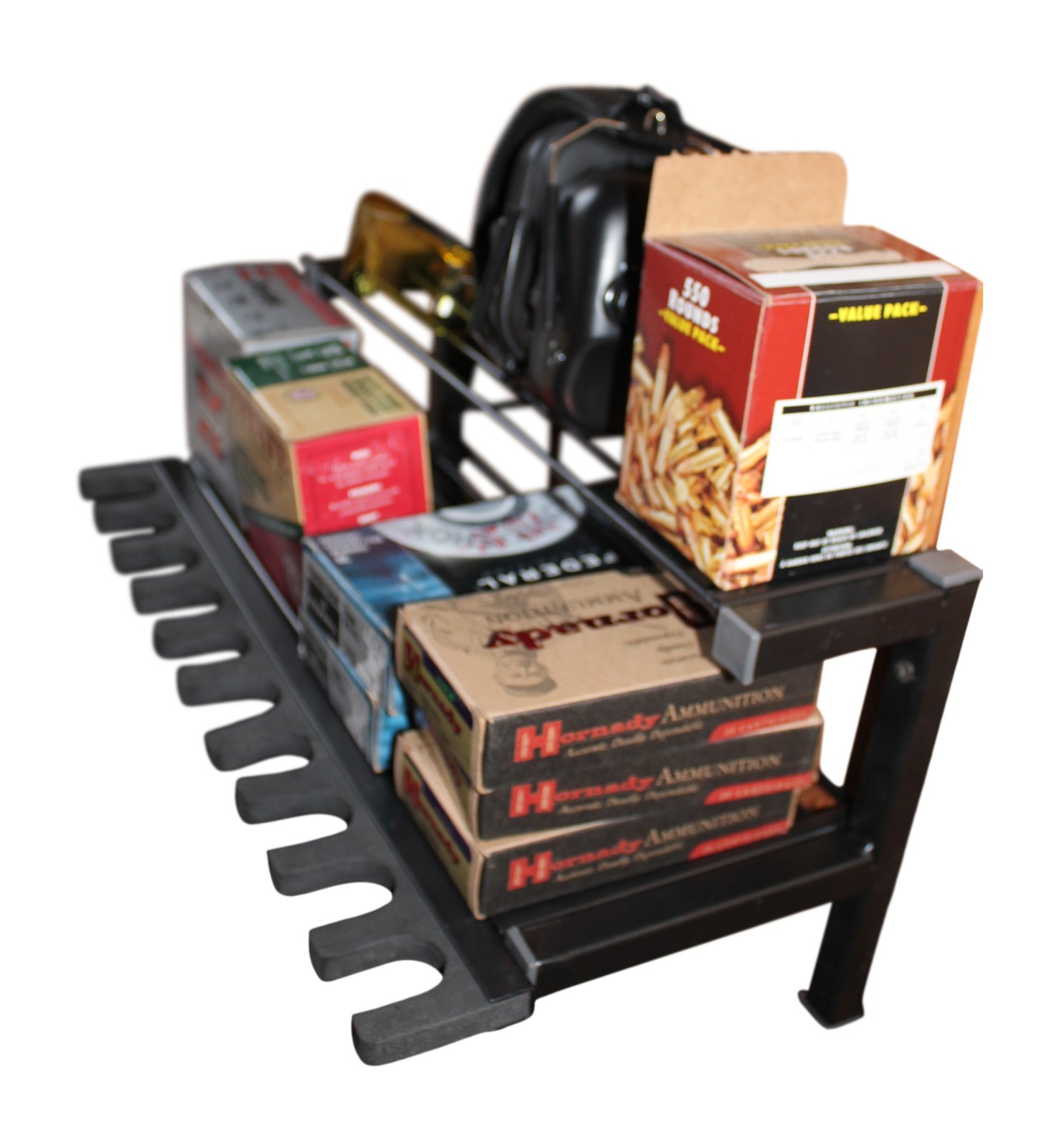 Gun & Gear Rack 2 Racks for 20 Rifle Storage wall mount