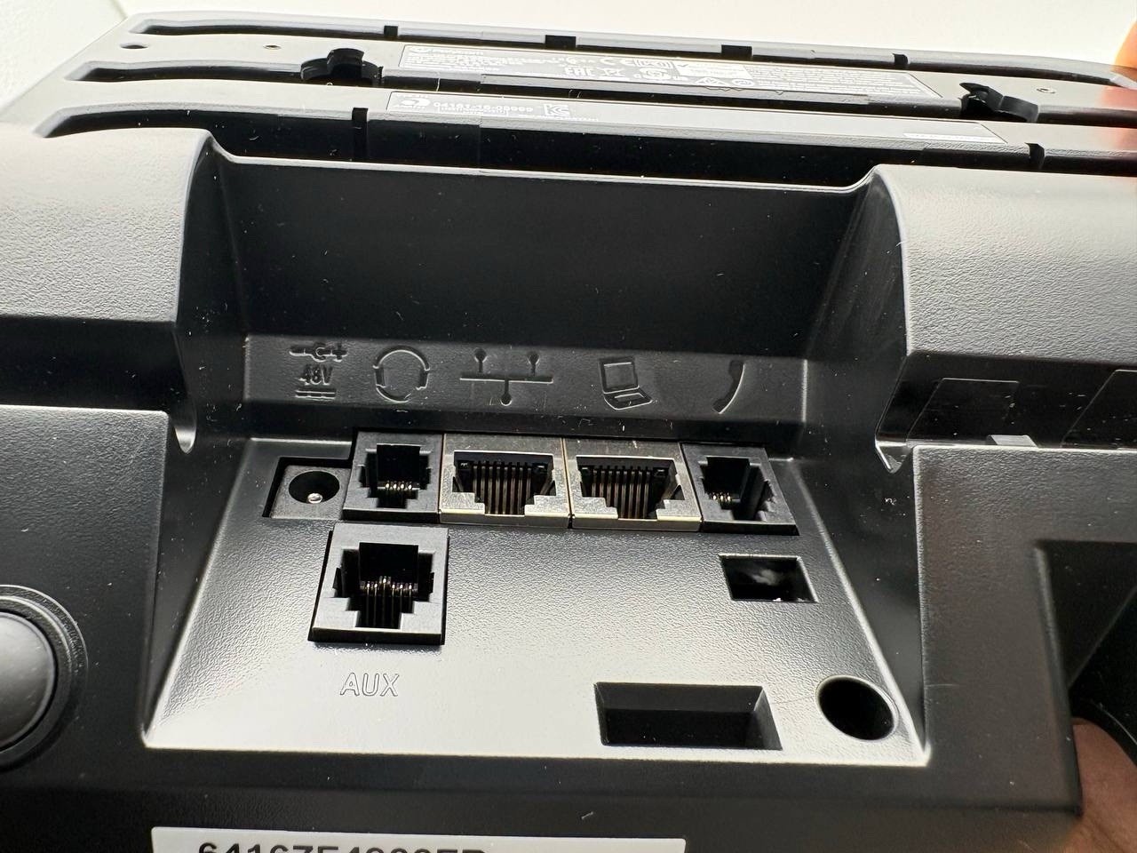 Polycom VVX 311 VoIP Desktop Phone Charcoal
