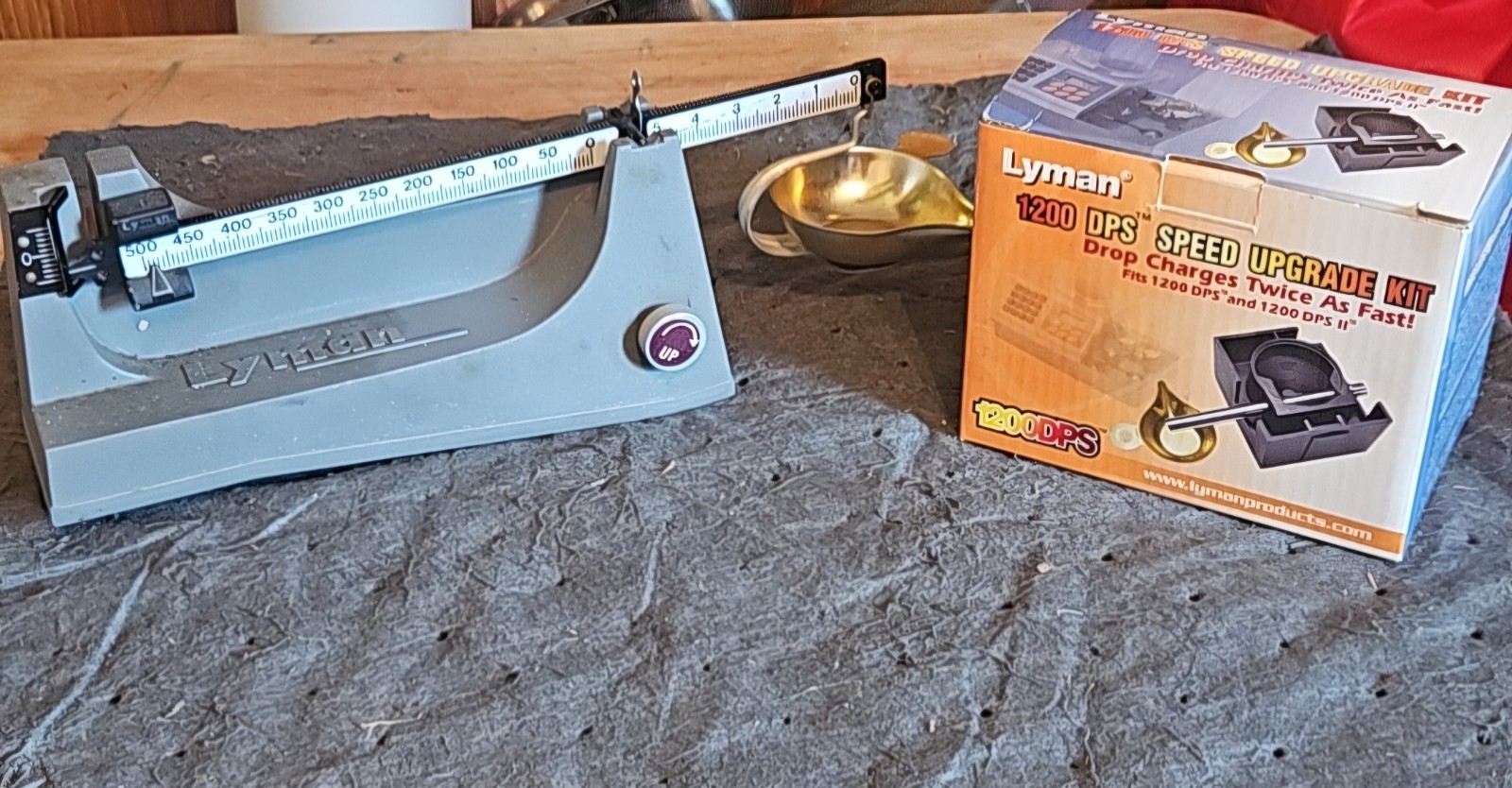 Lyman Precision Reloading Powder Scale & (New) Lyman 1200 Dps Speed Upgrade Kit