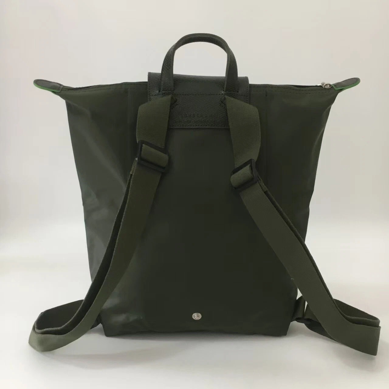 LONGCHAMP Le Pliage Green M Backpack Forest - Canvas New outlet