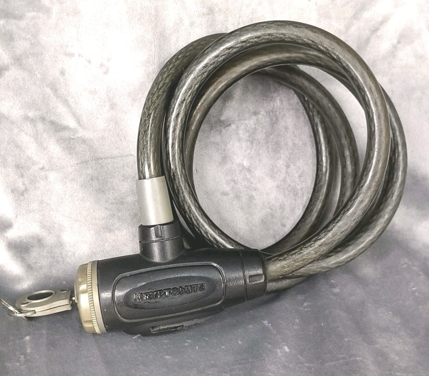 Bike Lock Cable, 6ft x 12mm Steel Anti-Theft Lock with Keys for Bike, Scooter