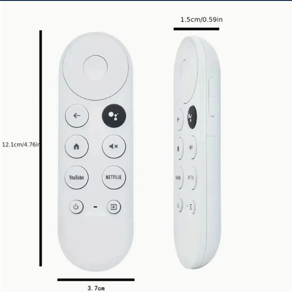 Replacement For Chromecast With Google TV Voice Bluetooth IR Remote Control