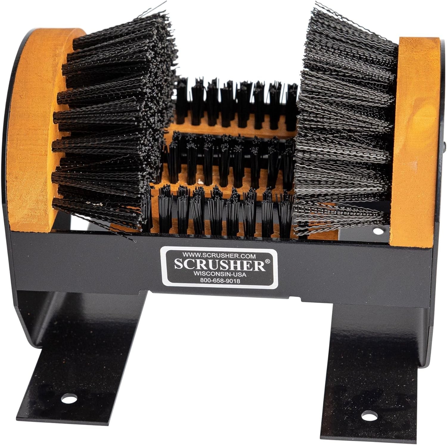 Scrusher B0000AX6DV Heavy-Duty Deluxe Shoe Scraper Cleaner, Black