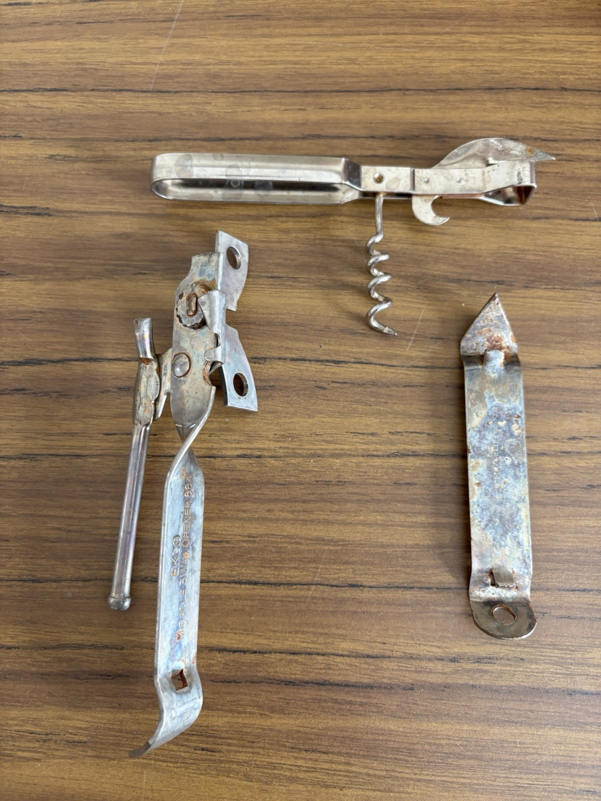 Vintage Lot of Three Handheld Can and Bottle Openers