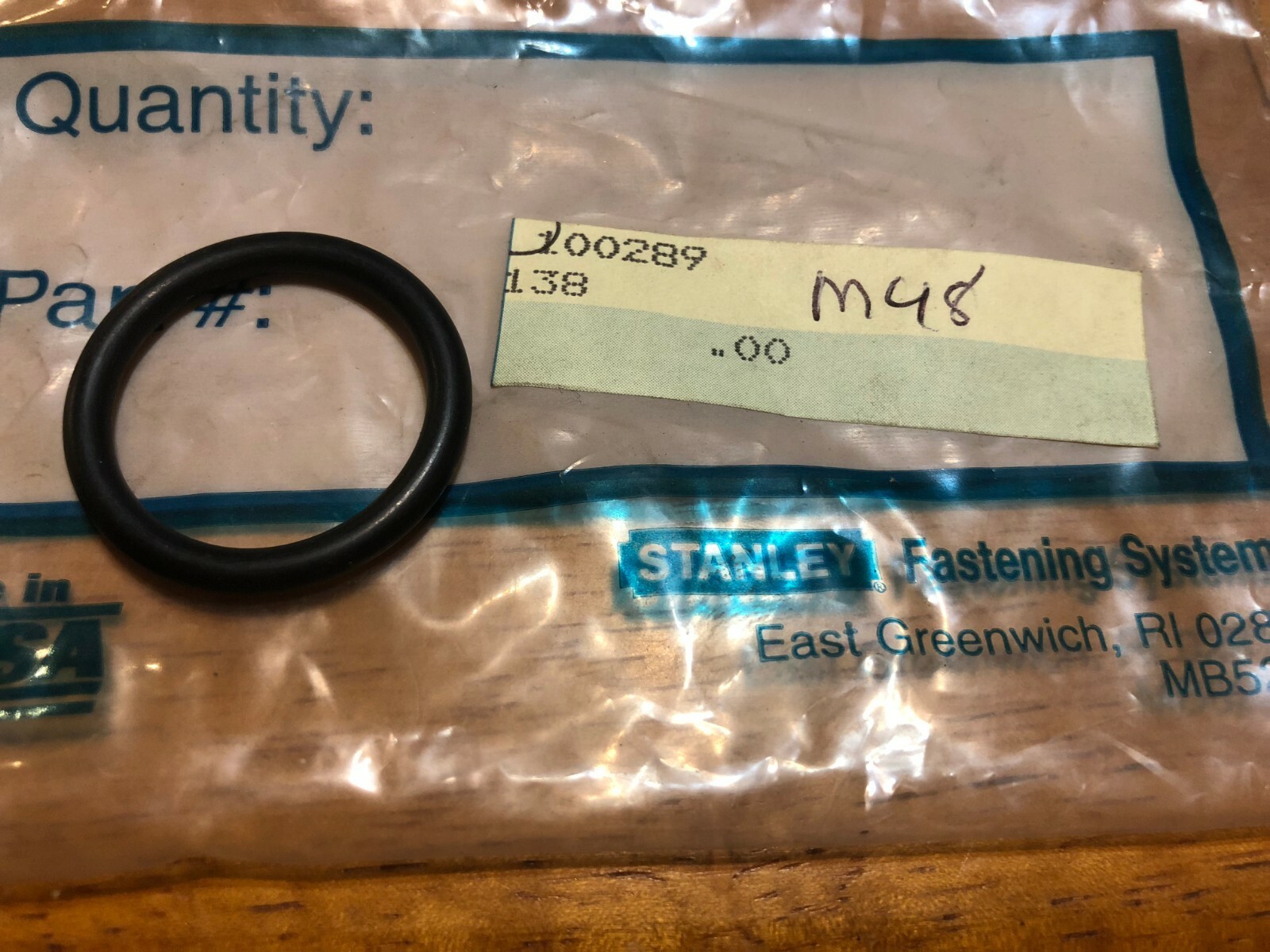 Bostitch O-Ring 100289