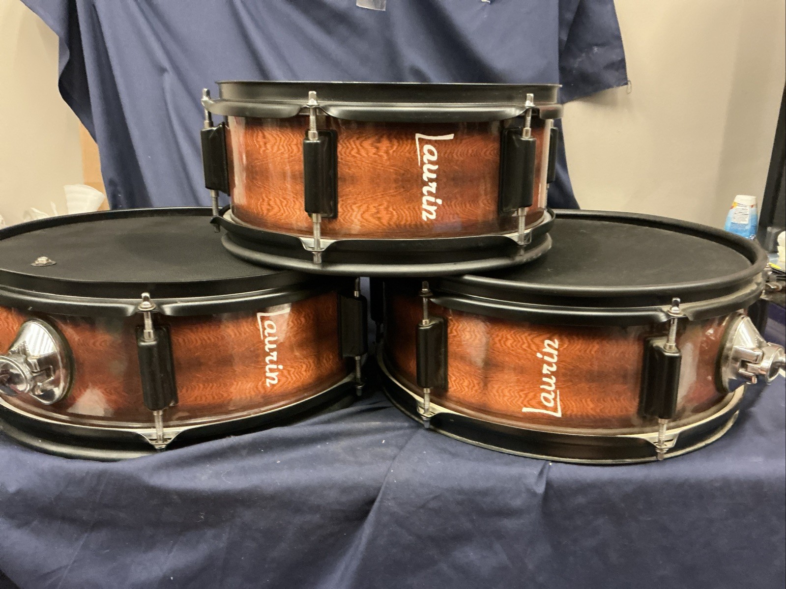 Laurin Electronic Drum Mesh Pads 12” And 2 14”