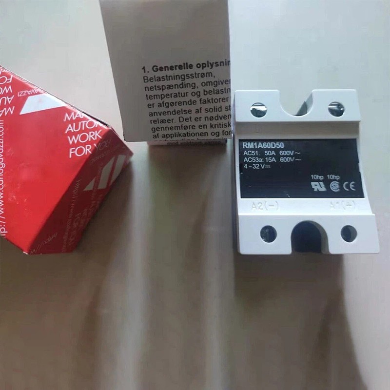 Solid State Relay 1PCS NEW RM1A60D50 RM1A48D50S18 For Carlo Gavazzi RM1A40D50