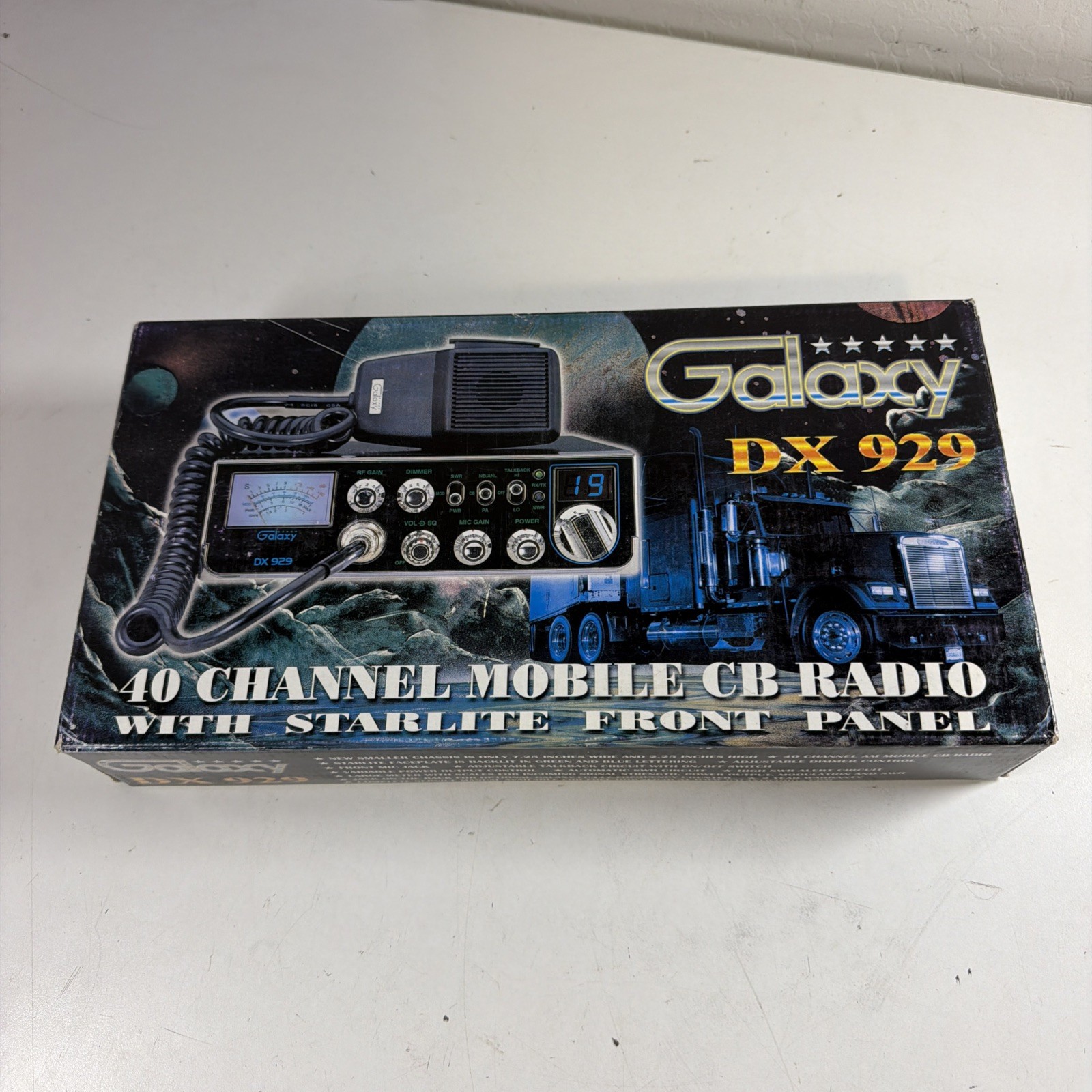 Galaxy DX 929 CB Radio 40-Channel with Microphone