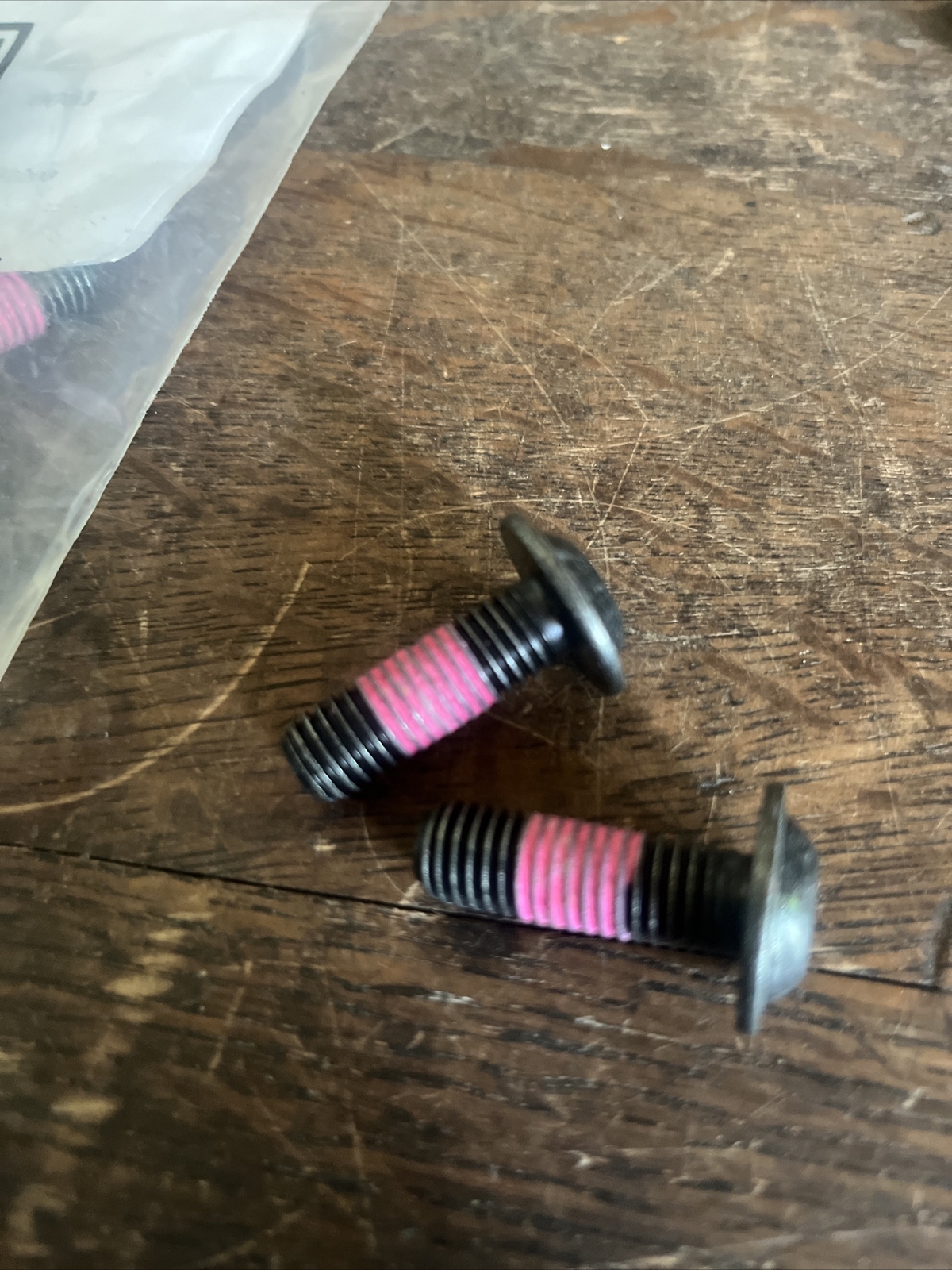 2 NOS John Deere OEM Oval Screws T165889