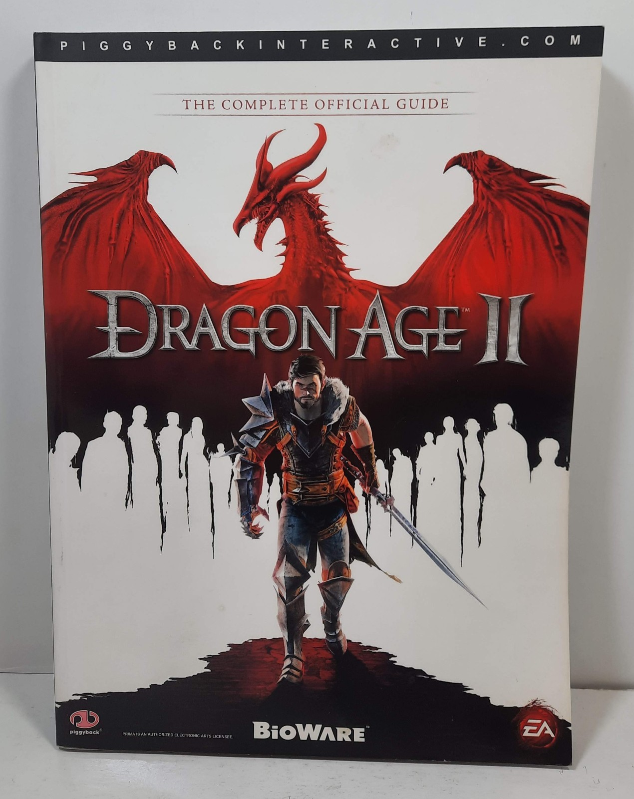 Dragon Age II (2) Official Strategy Guide Piggyback PC PS3 360 BioWare EA