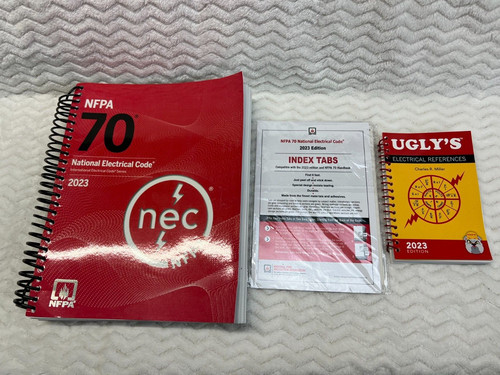 NFPA 70 2023 + Index Tab + Ugly Book | National Fire Protection SPIRAL...