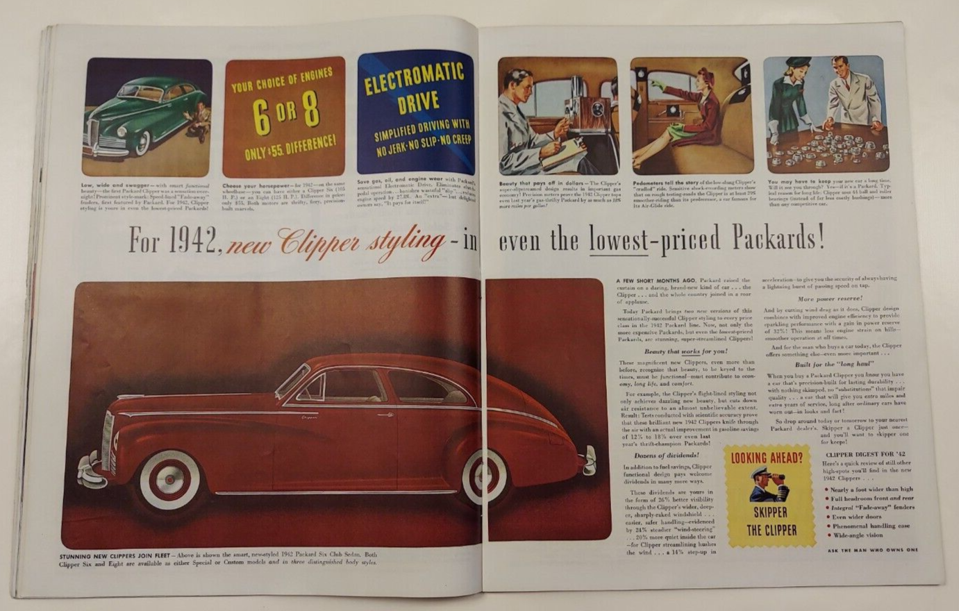 Orig Complete Saturday Evening Post Oct. 4, 1941 Willis Gillis Package From Home