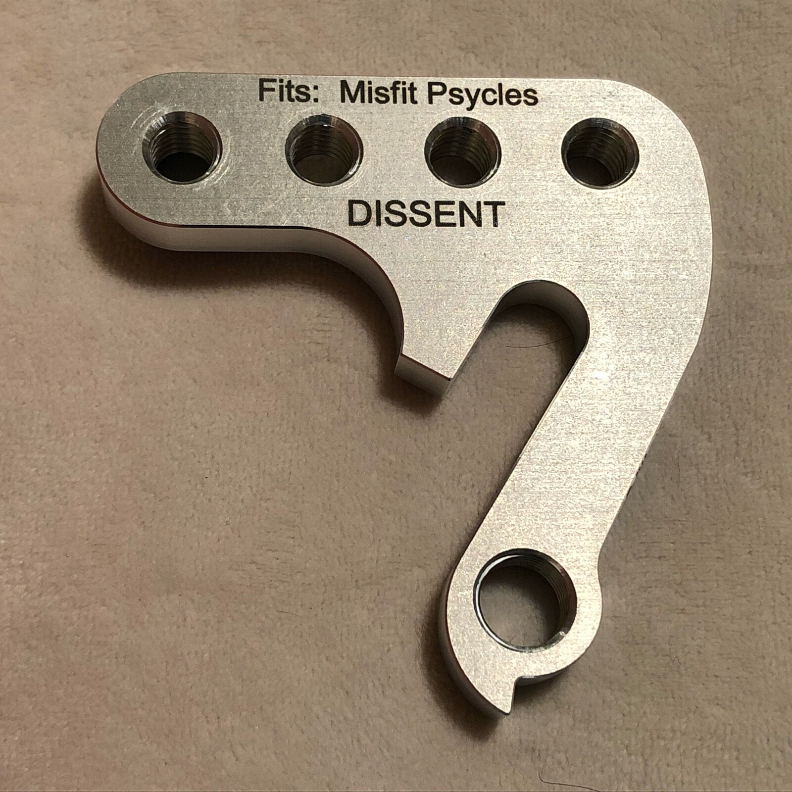 CUSTOM Derailleur Hanger/Dropout That Fits Misfit Psycles Dissent Frame