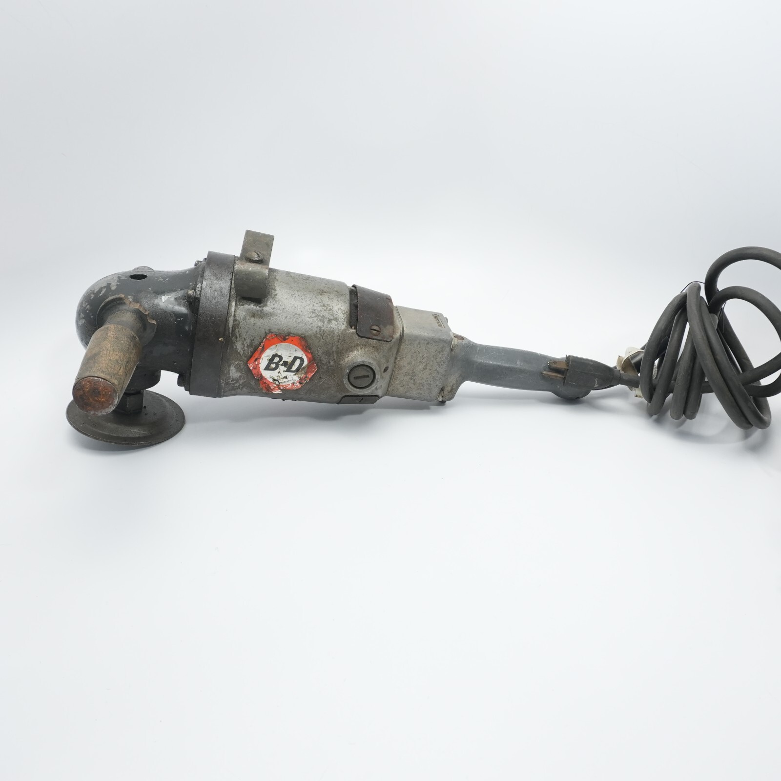Black & Decker 433Y Industrial Heavy Duty Wildcat 7" Angle Grinder Sander TESTED