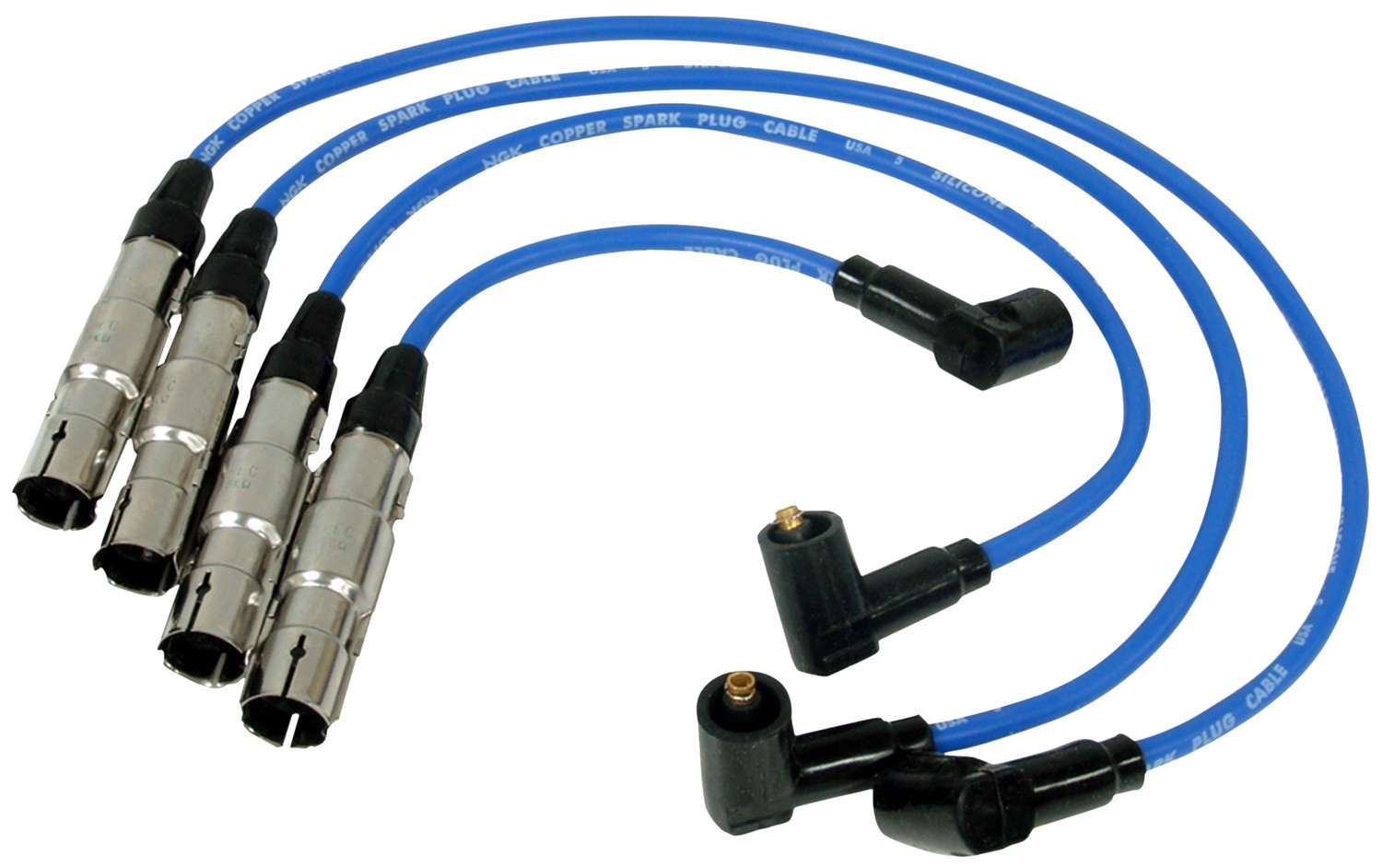 NGK Spark Plug Wire Set For Volkswagen Golf 57041