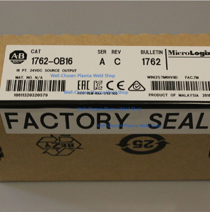 New Factory Sealed AB 1762-OB16 SSER A 24VDC MicroLogix Output Module 1762OB16