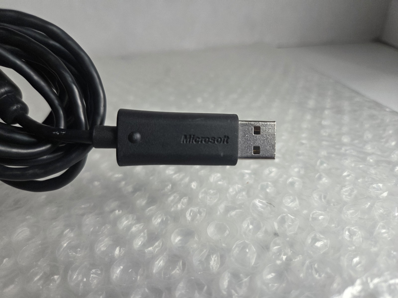 Microsoft Xbox 360 Play & Charge Kit Black Cord OEM Tested Authentic Accessory