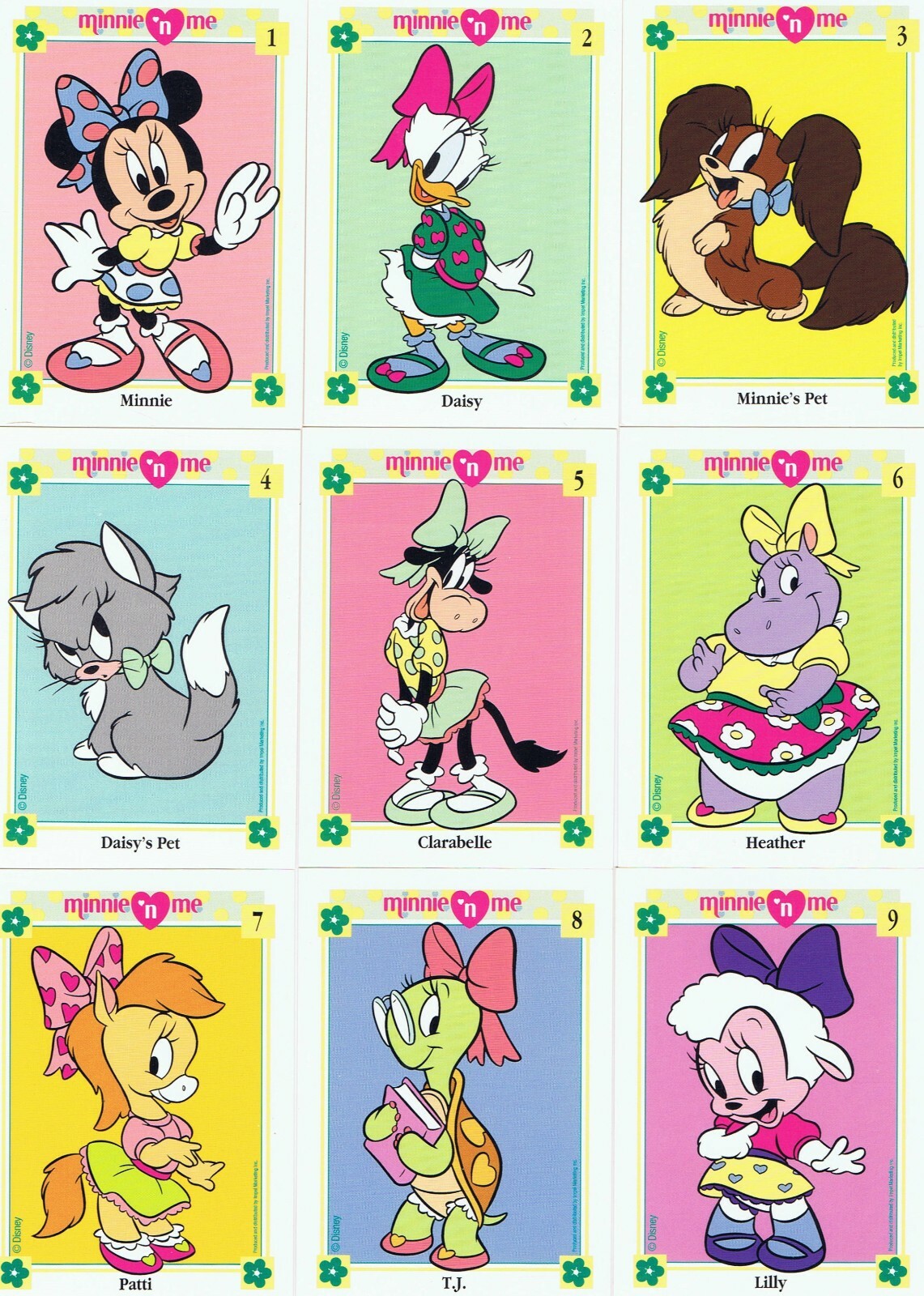 Minnie N Me Series 1 by Impel in 1991. Single Cards. $1 + discounts