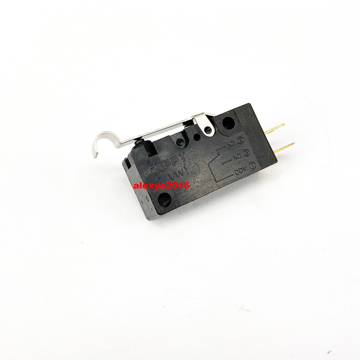 ZIPPY VW1 Micro Switch COM and NO 2 Pins Normally Open with Press Lever