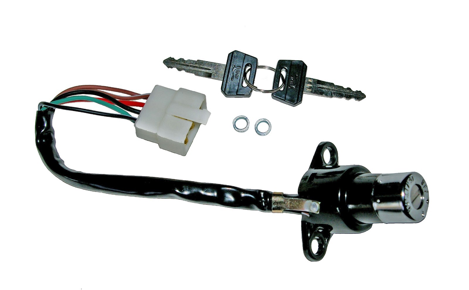 Honda CB250N, CB250T ignition switch (1978-1982) - 6 wires. from stock.
