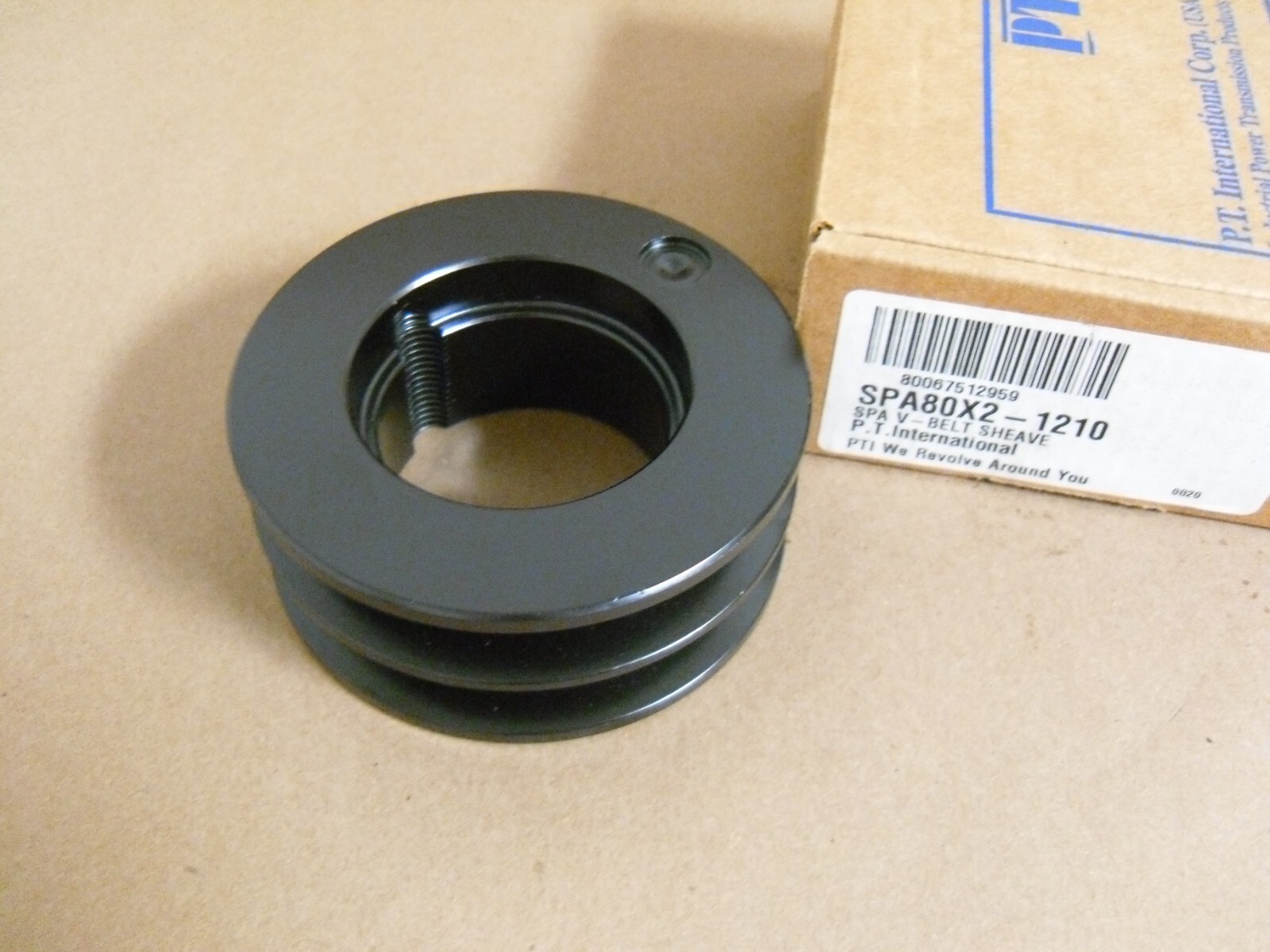 SPA80X2 1210 PULLEY SPA V BELT SHEAVE