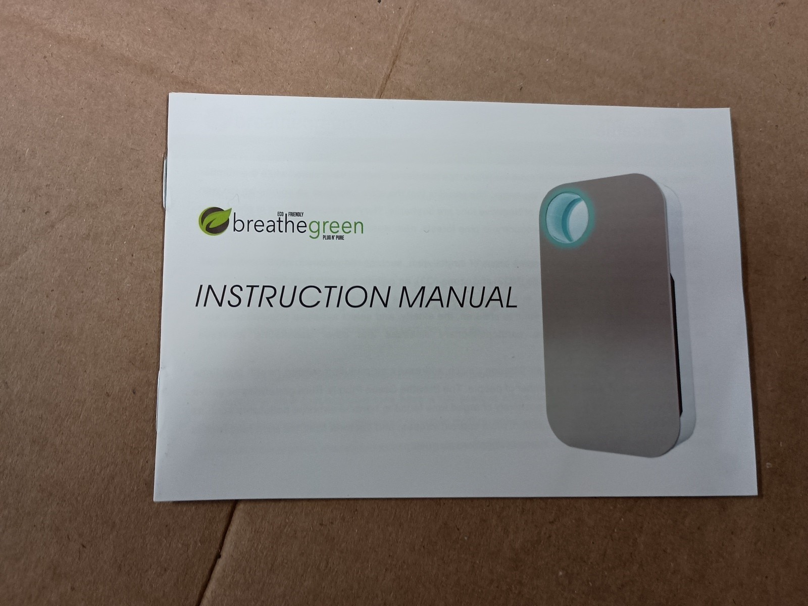 BreatheGreen Plug N’ Pure PNP-130 Eliminate Dusty Smoky or Smog Filled Air
