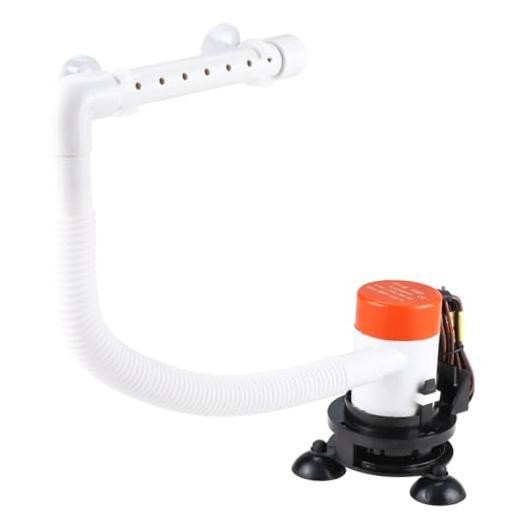 Portable 12v Livewell Aeration Pump System Kit,350GPH Pump Aerator for Boats