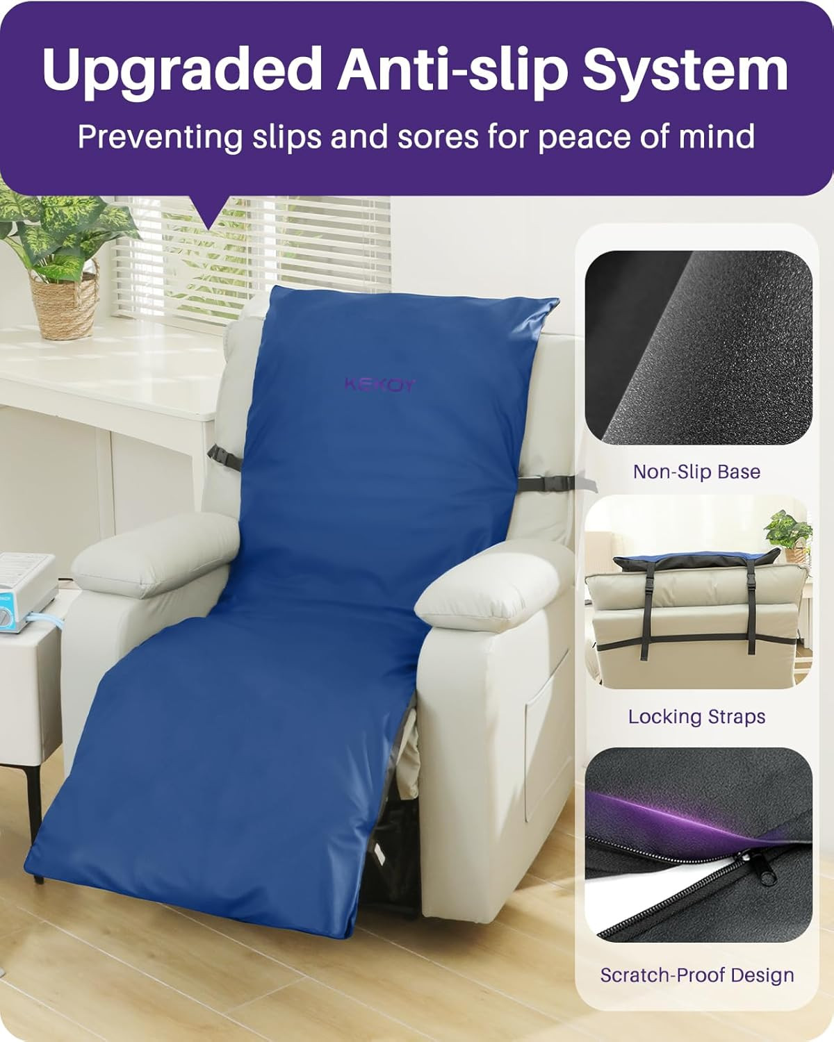 Recliner Air Pressure Pad - Prevent Bedsores with Comfort & Support