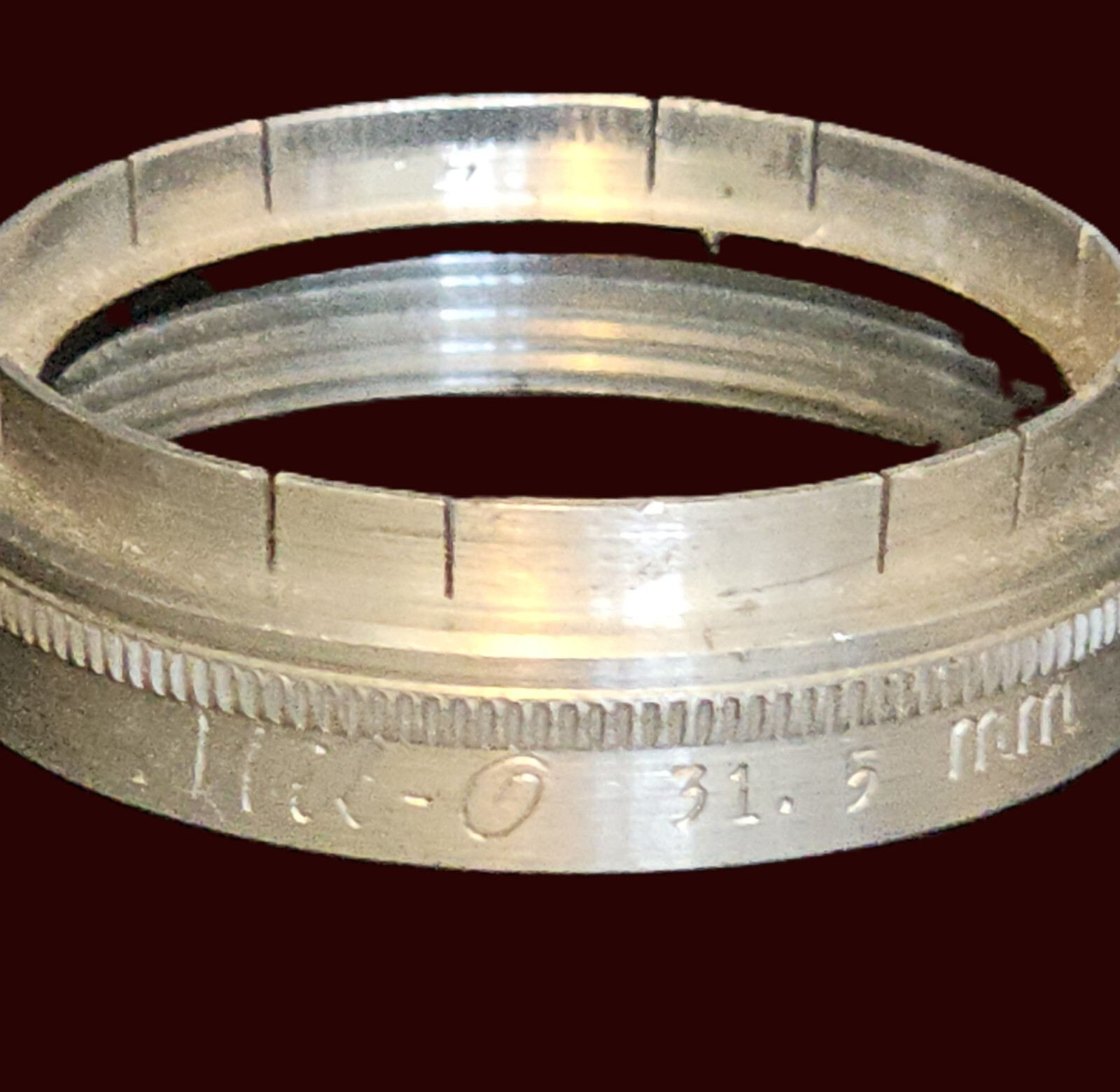 Vintage Mil-O 31.5mm Adapter