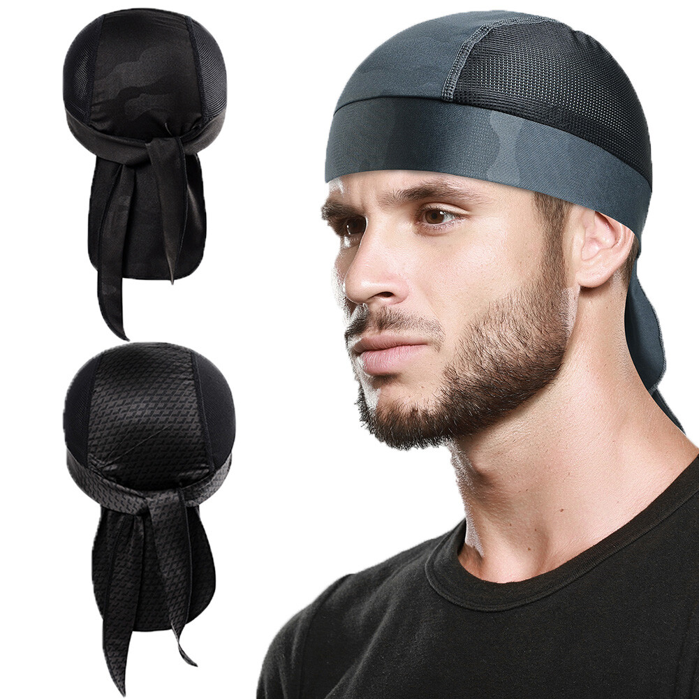 Breathable Pirate Hat Quick Dry Sport Headband Moisture Wicking Anti-UV Hairband