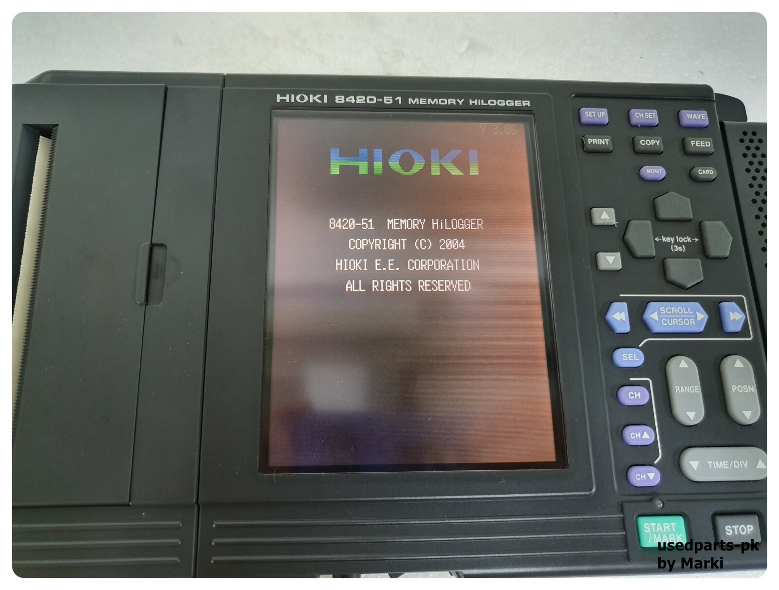 HIOKI 8420-51 Memory Hilogger 8ch/16ch with Memory Card