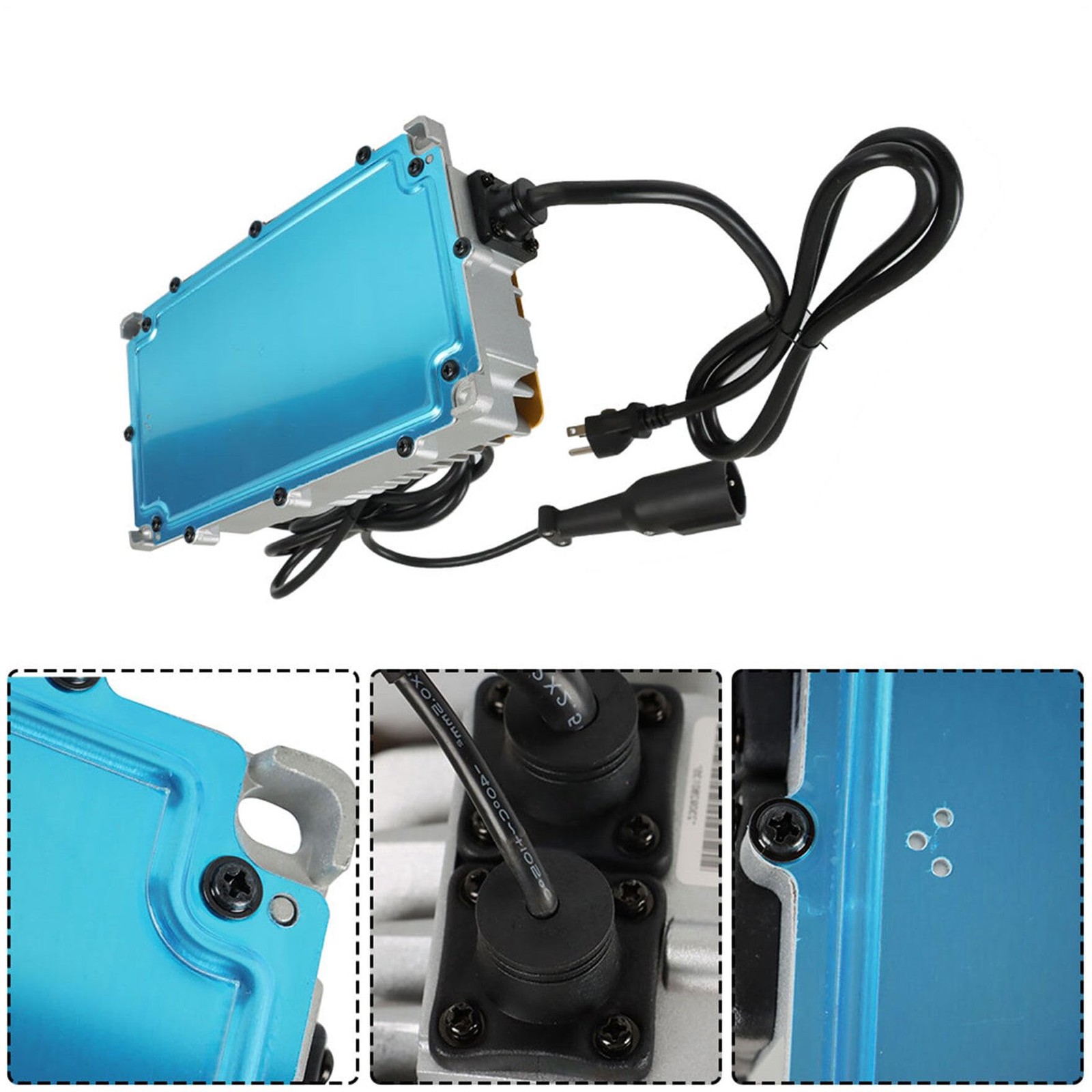 48 Volt 18Amp Battery with 16ft Cable Detachable Plug Replacement for Golf Cart