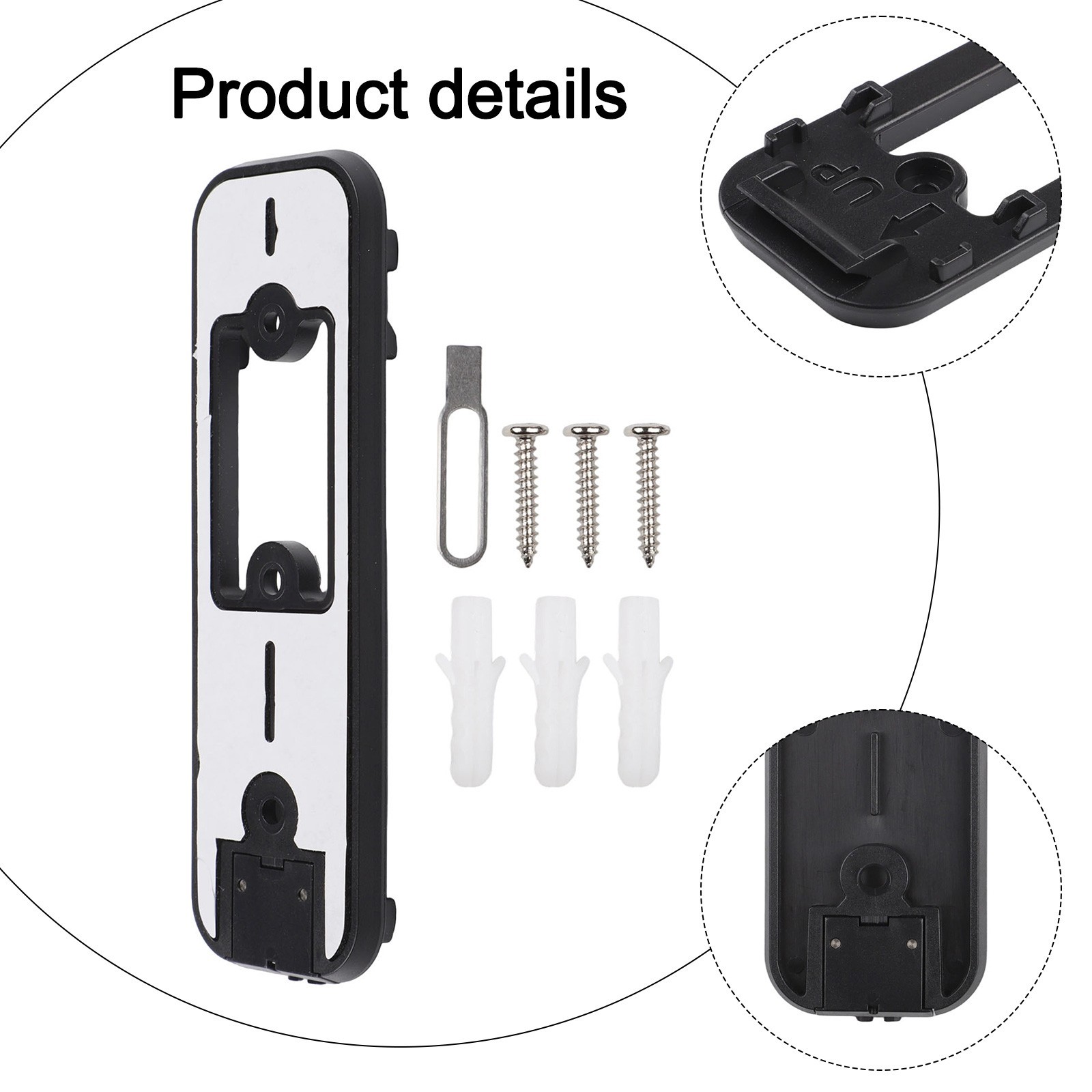 Installation Friendly Backplate for Blink Doorbell Strong and Stable Mount