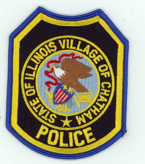 ILLINOIS IL CHATHAM POLICE NICE SHOULDER PATCH SHERIFF