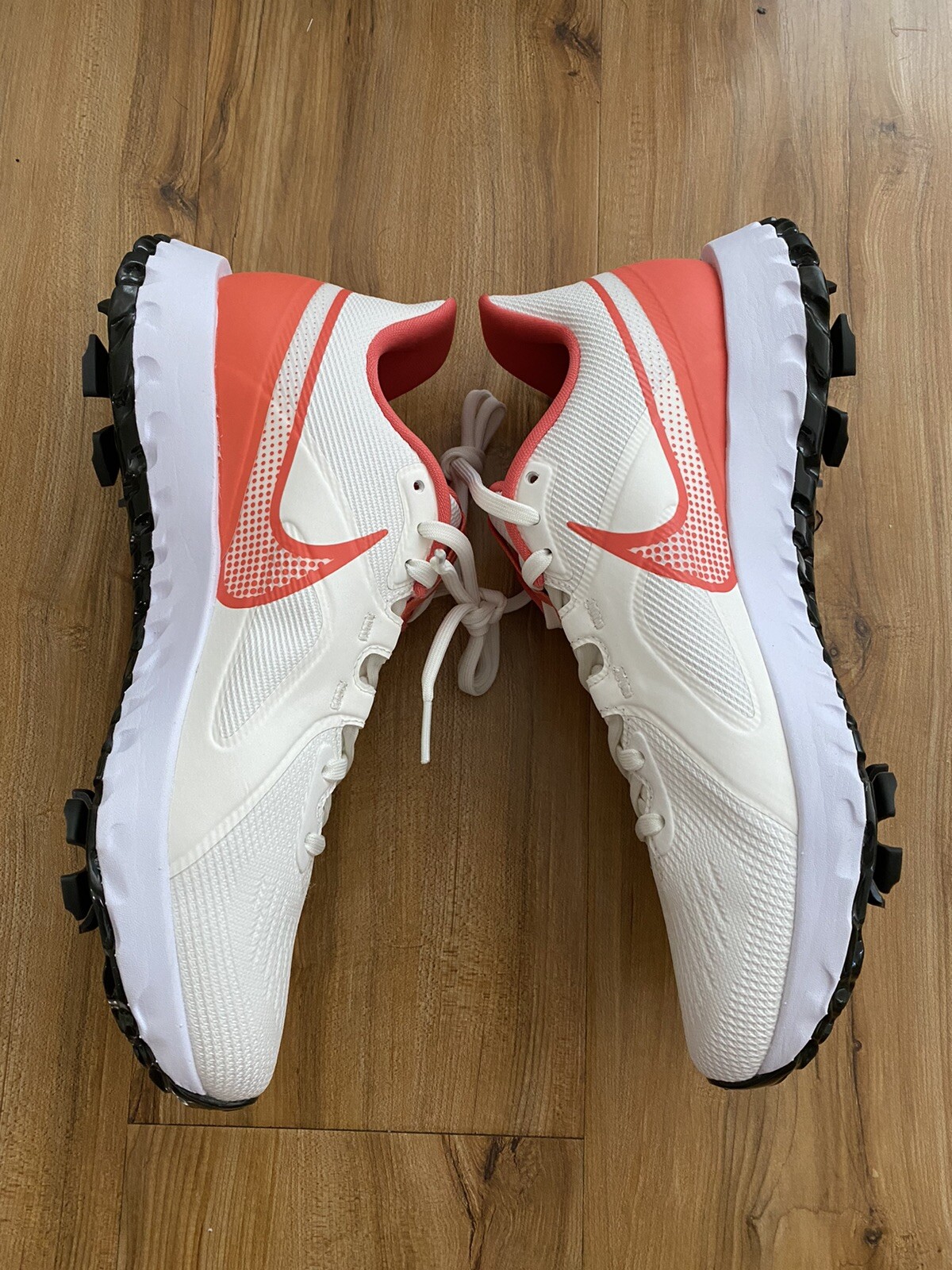 New Men’s Nike React Infinity Pro Sail/Magic Ember Golf Shoes. CT6620-104. Sz 8